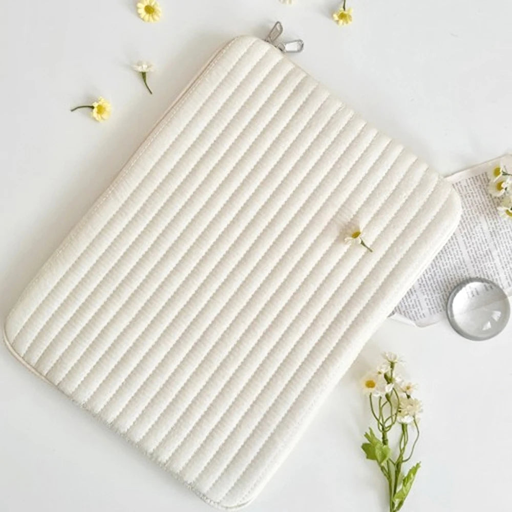 Pochette ordinateur 11 pouces avec fermeture zippée