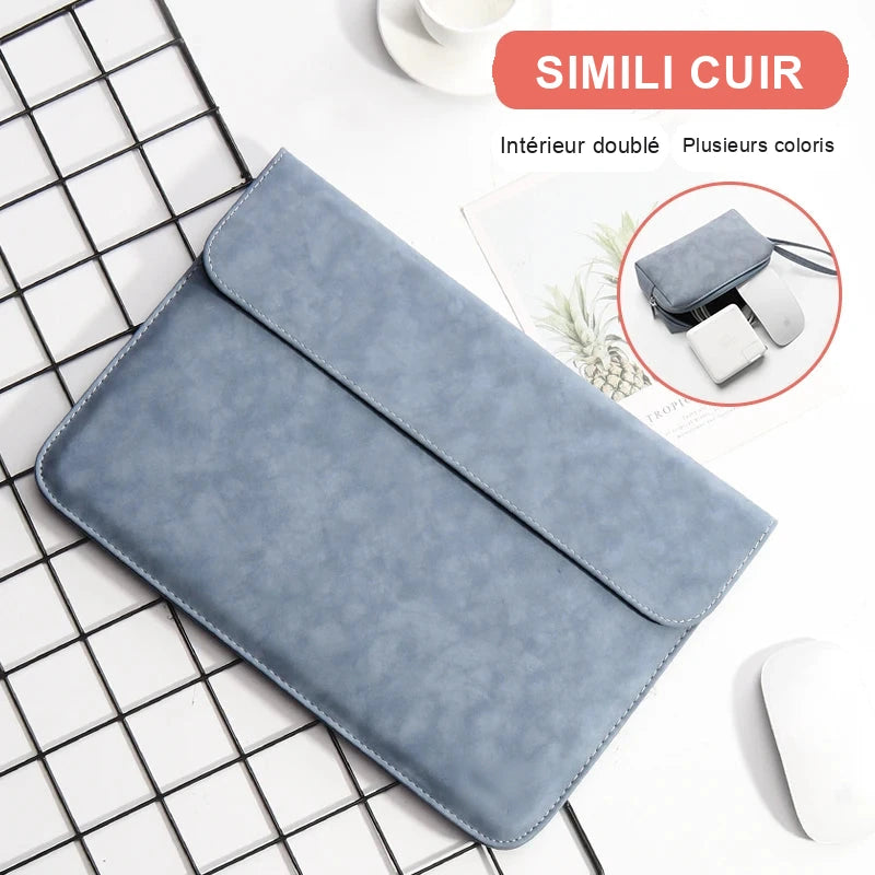 Pochette ordinateur 15 pouces patchwork