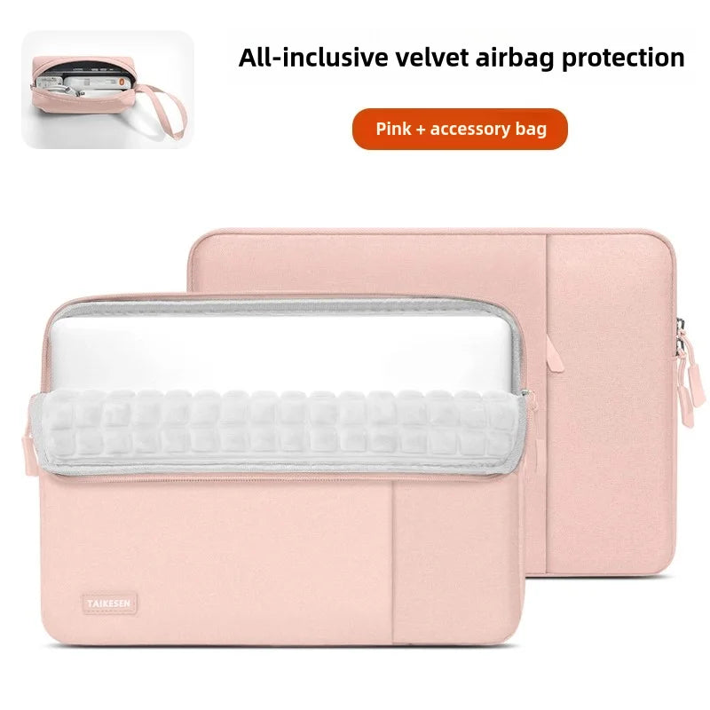 Pochette ordinateur 16 pouces en tissu