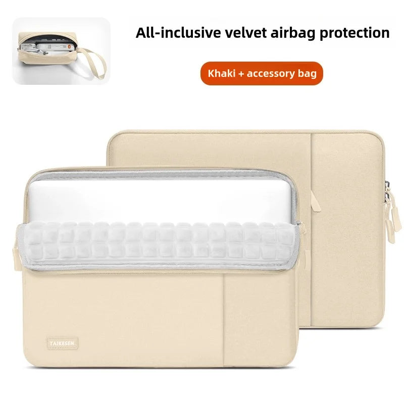 Pochette ordinateur 16 pouces en tissu