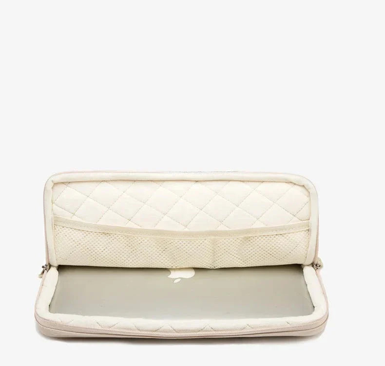 Pochette Matelassée Jaune Lecoinpochette
