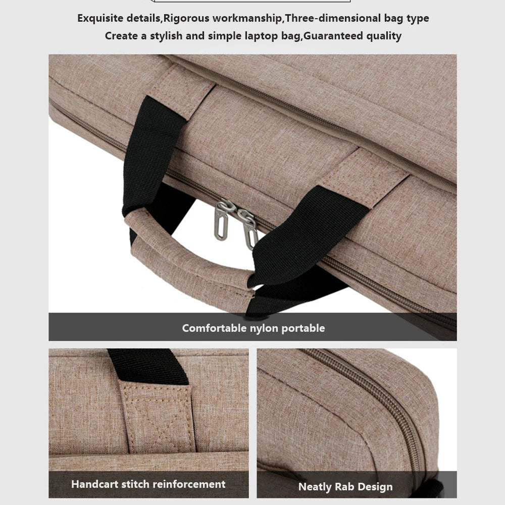 Sac ordinateur 15 pouces étanche avec bandoulière