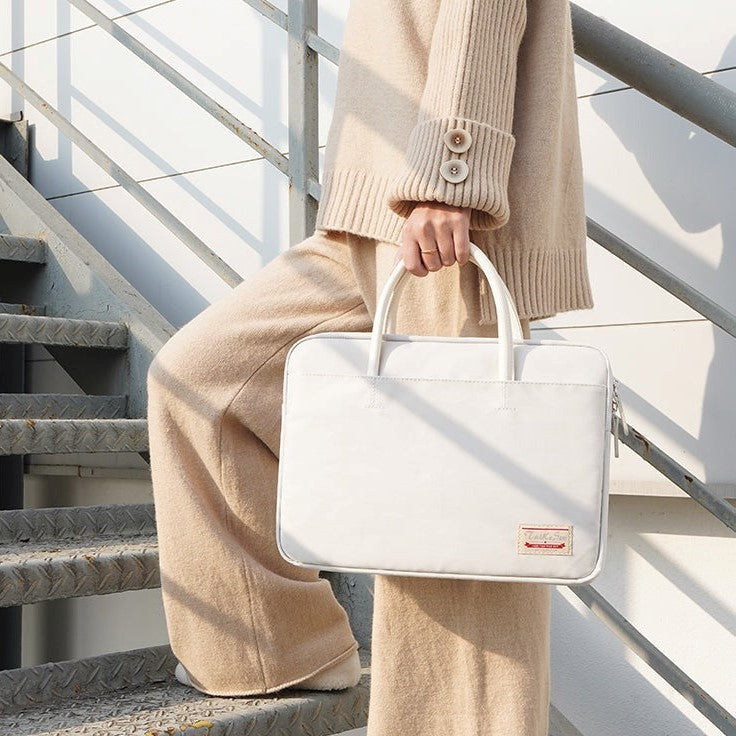 Sac Ordi Portable 14 Pouces - Oyster Lecoinpochette