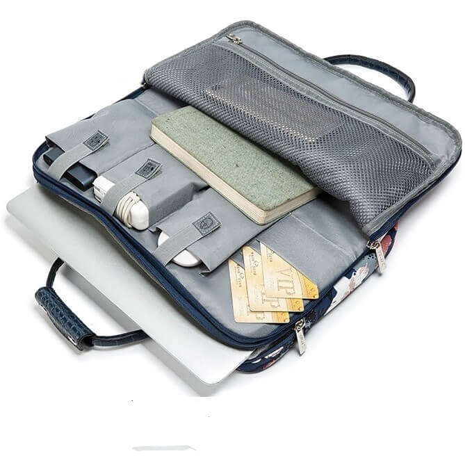 Sac Ordinateur Femme Florale