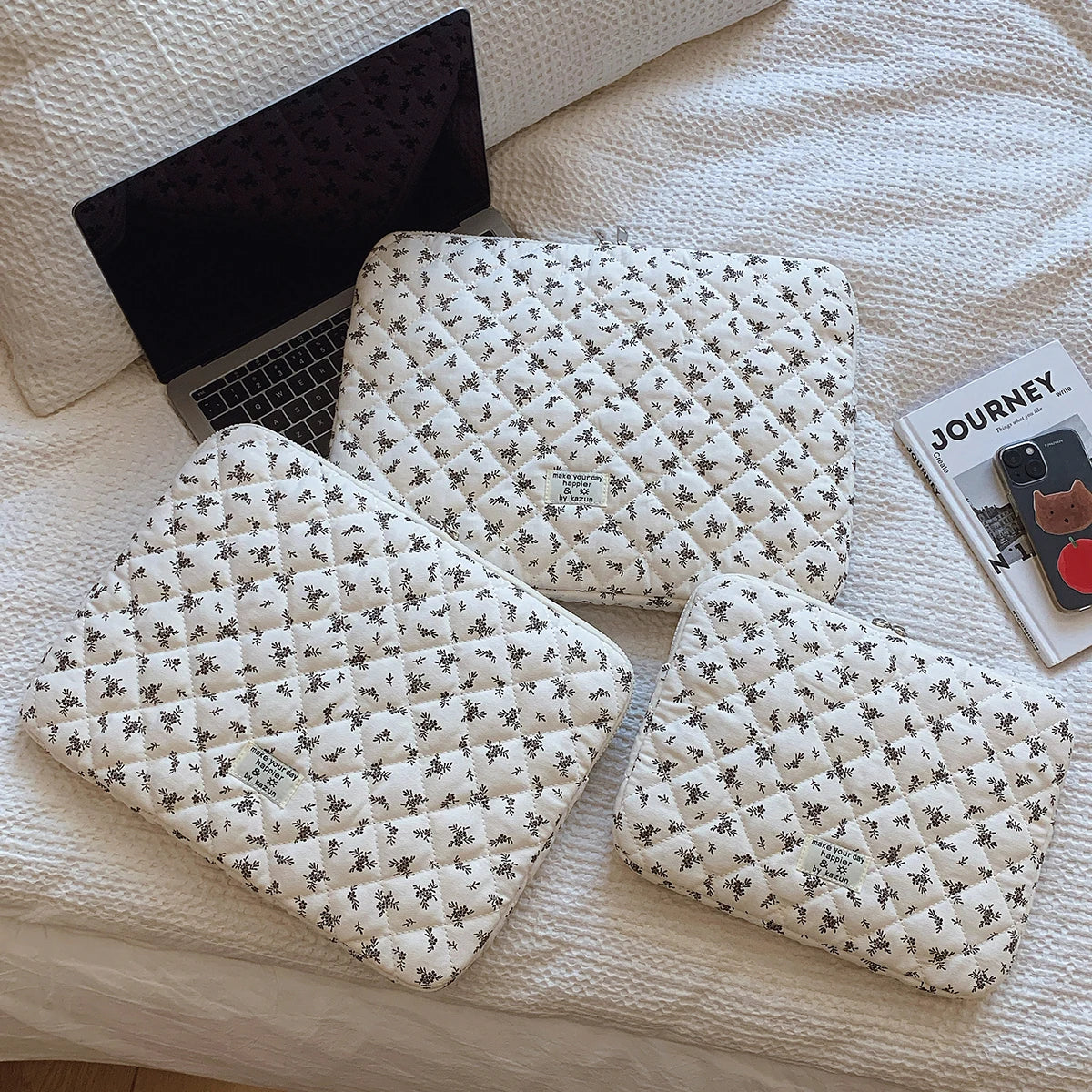 Pochette ordinateur 15 pouces à motifs