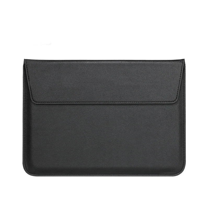 Pochette ordinateur cuir homme grainée