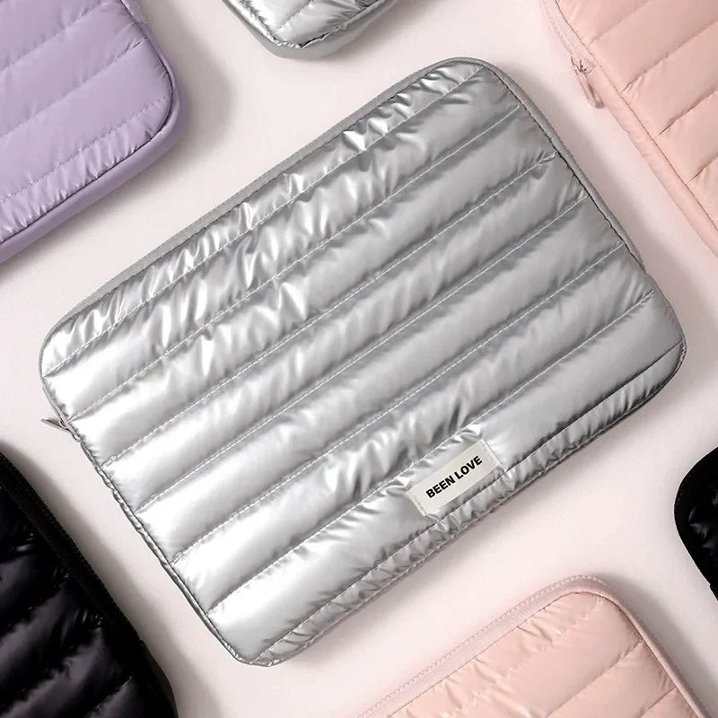 Housse Ordinateur Matelassé Aesthetic Tendance
